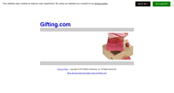 Desktop Screenshot of gifting.com